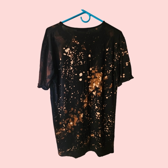 🖤 Missguided Bleach Design Top With Choker 🖤 - Picture 3 of 7